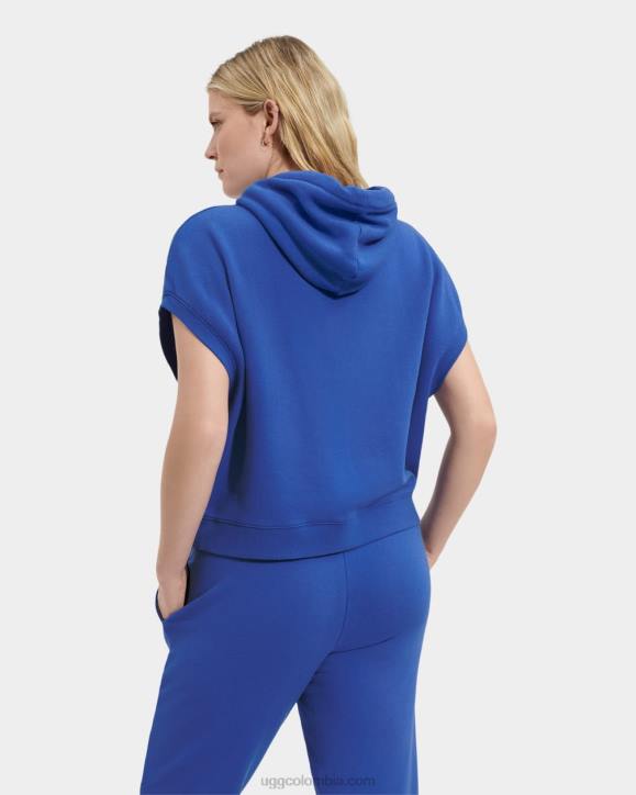 sudadera con capucha sin mangas azules mujer UGG 4VBT986