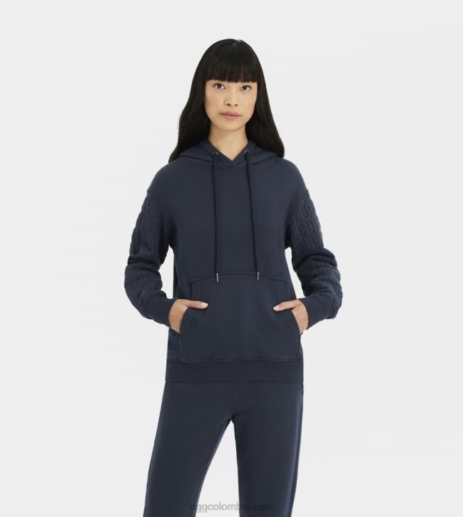 sudadera con capucha y logo de Tatiana ónix mujer UGG 4VBT1185