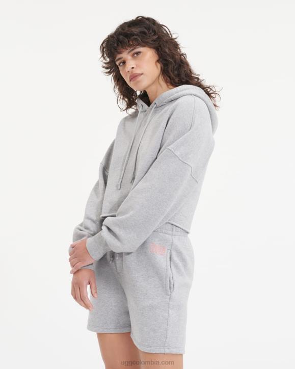 sudadera corta keira brezo gris mujer UGG 4VBT1295