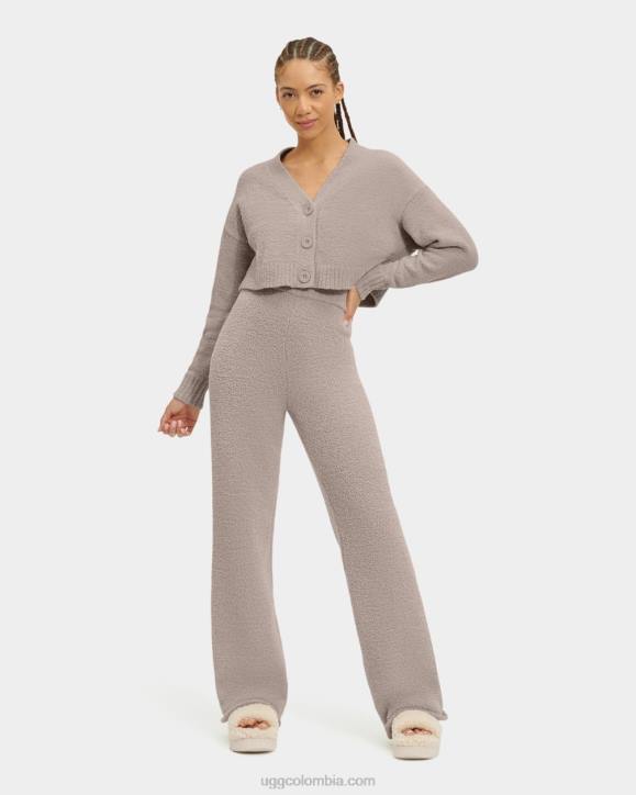 cárdigan corto de nyomi granito mujer UGG 4VBT933