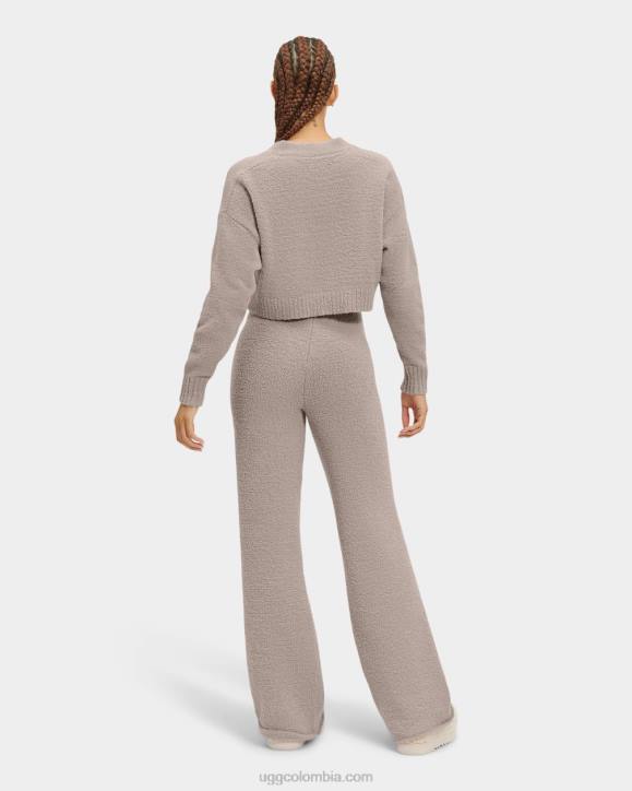 cárdigan corto de nyomi granito mujer UGG 4VBT933