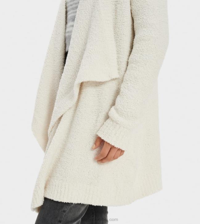 cárdigan cruzado Phoebe crema mujer UGG 4VBT1181