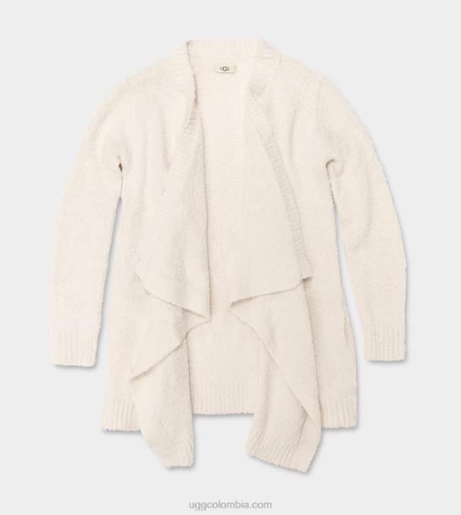 cárdigan cruzado Phoebe crema mujer UGG 4VBT1181