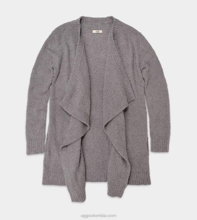cárdigan cruzado Phoebe gris mujer UGG 4VBT1179