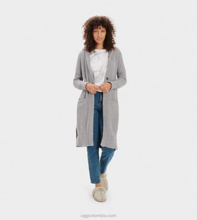 cárdigan de punto judith gris mujer UGG 4VBT1044