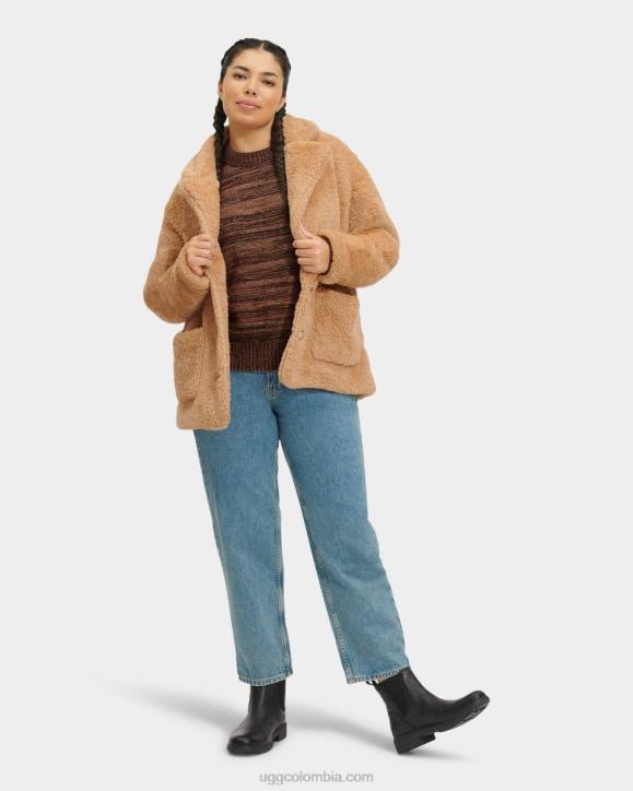 cárdigan de viaje sherpa shailee oo largo mujer UGG 4VBT1162