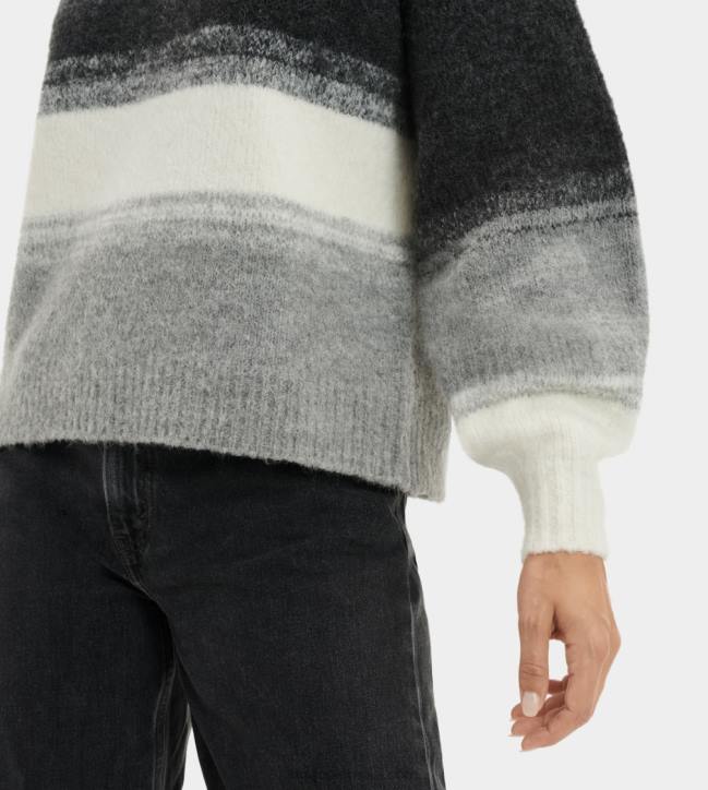 suéter alessa con cuello redondo negro multi mujer UGG 4VBT2260