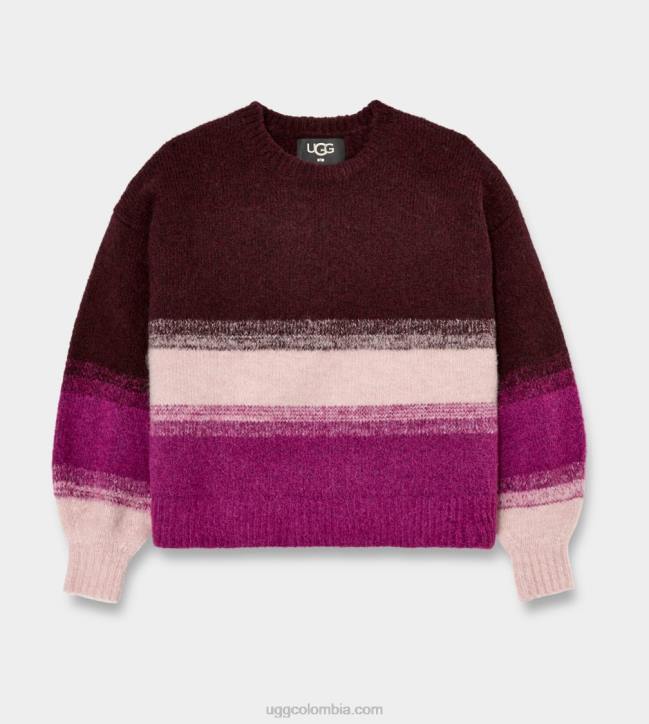 suéter alessa con cuello redondo palisandro multi mujer UGG 4VBT2261