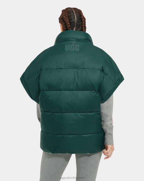 chaleco acolchado reversible sydnee fondo marino/verde primavera mujer UGG 4VBT1223