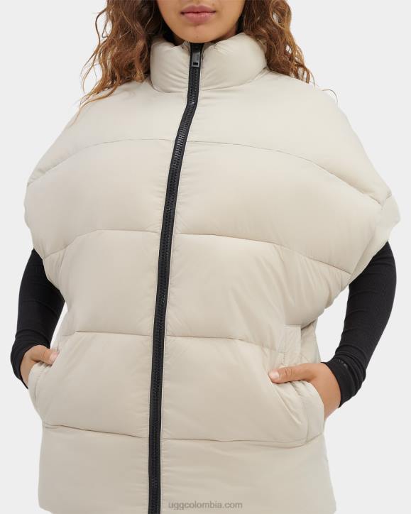 chaleco acolchado reversible sydnee negro/castillo mujer UGG 4VBT1221