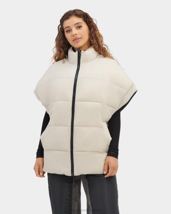 chaleco acolchado reversible sydnee negro/castillo mujer UGG 4VBT1221