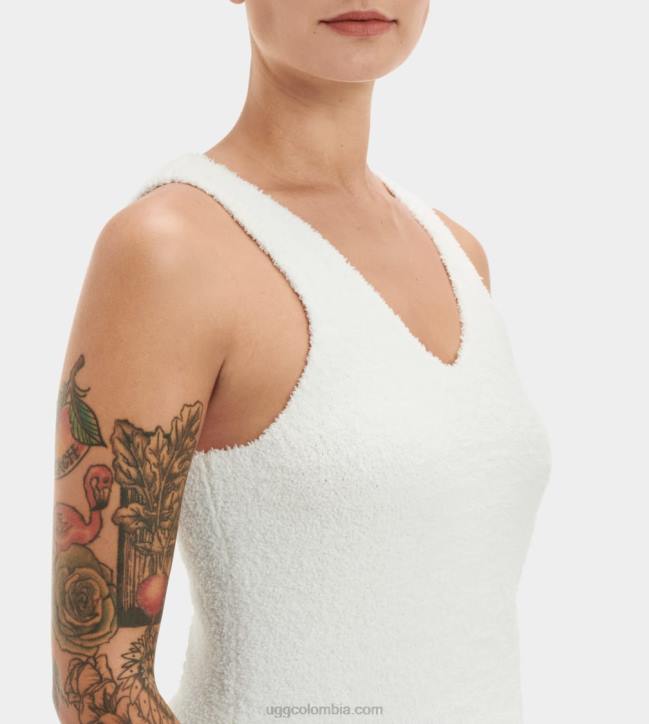 top de punto dulce crema mujer UGG 4VBT969