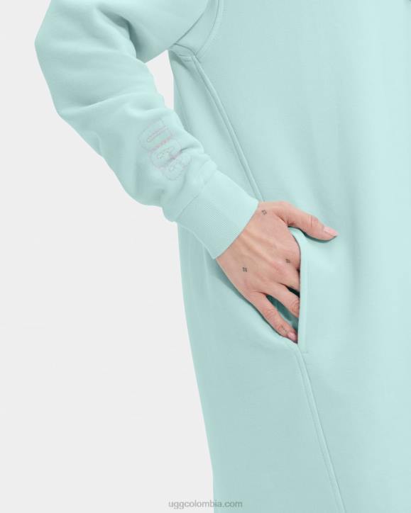 vestido con capucha aderyn lago Cristal mujer UGG 4VBT1326