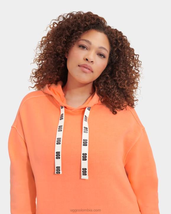 vestido con capucha aderyn sorbete de naranja mujer UGG 4VBT1327