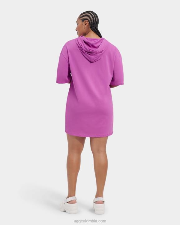 vestido estilo camiseta con capucha kassey fabuloso mujer UGG 4VBT919