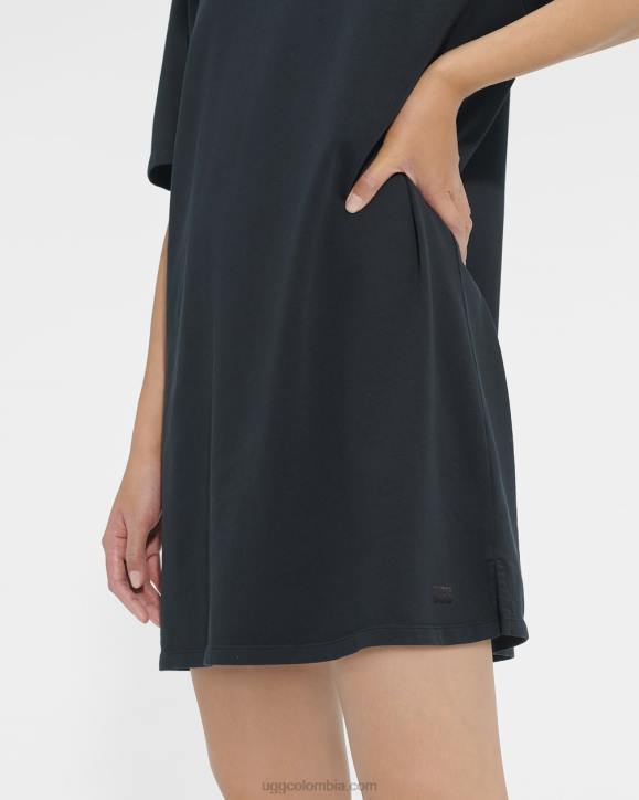 vestido estilo camiseta negro mujer UGG 4VBT2197
