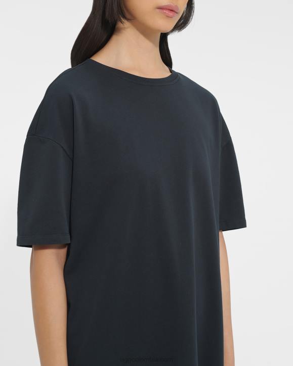 vestido estilo camiseta negro mujer UGG 4VBT2197