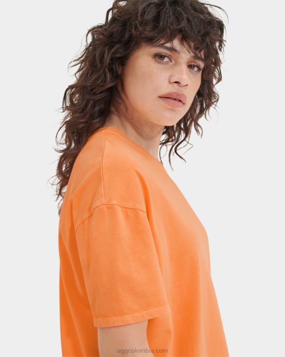vestido estilo camiseta sorbete de naranja mujer UGG 4VBT2228