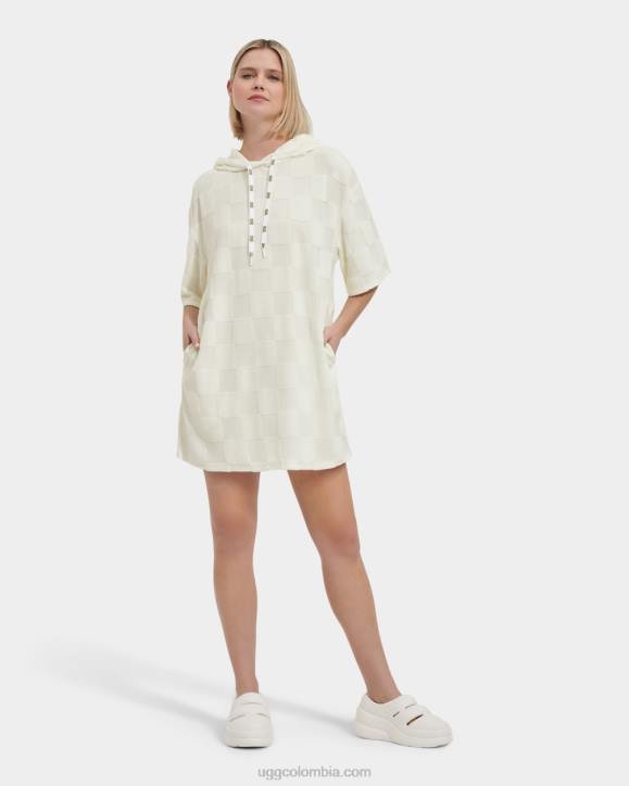 vestido kassey con capucha a cuadros nimbo mujer UGG 4VBT872