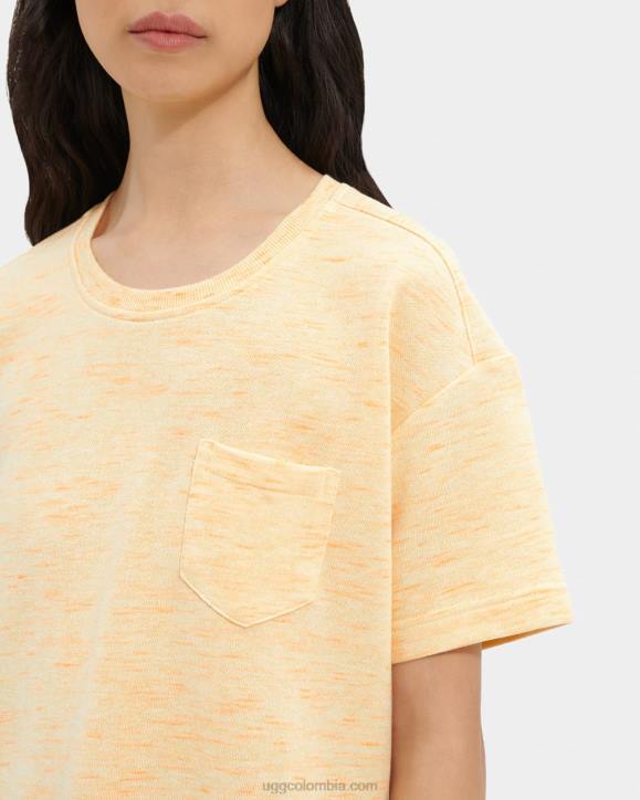vestido nadia camiseta melange mezcla de neón amarillo mujer UGG 4VBT1106