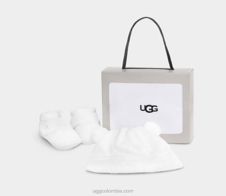 bixbee y gorro blanco de blanco bebé UGG 4VBT2034