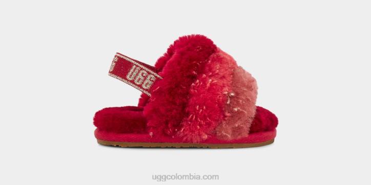 pelusa sí brillo metálico multi rojo bebé UGG 4VBT2040