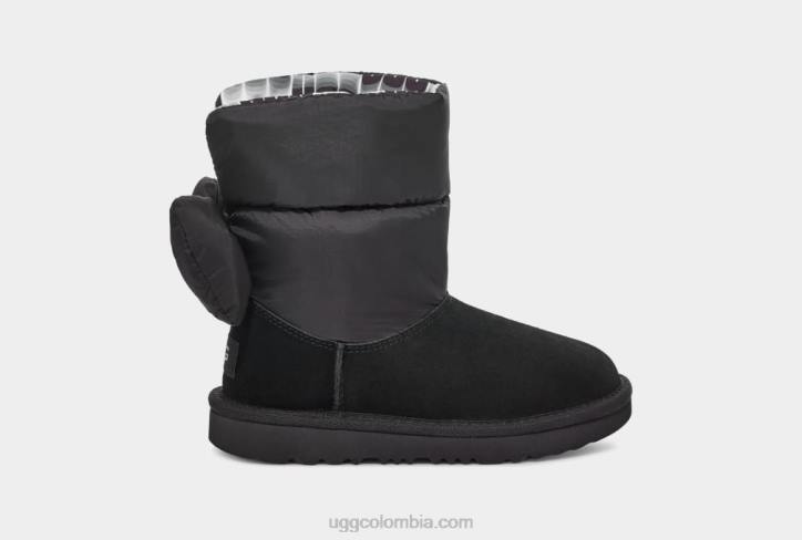 bailey arco maxi longitud de onda negro niños UGG 4VBT2330