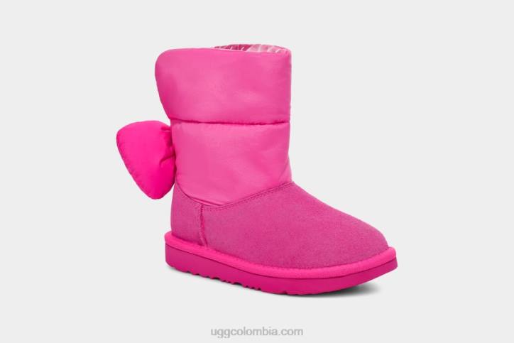 bailey arco maxi longitud de onda rosa de roca niños UGG 4VBT2332