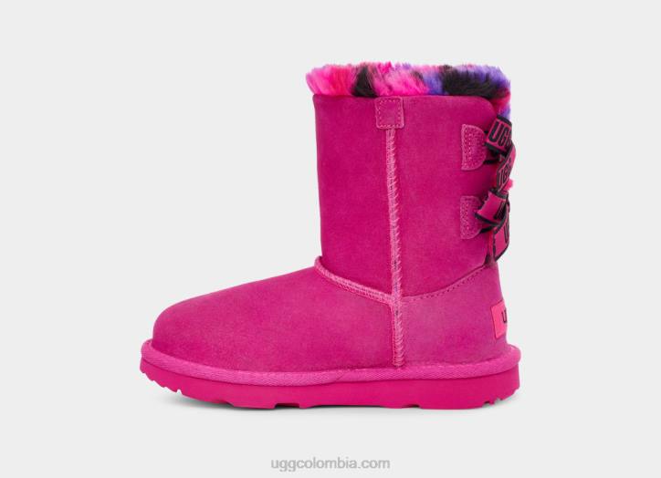 bailey arco plaid punk rosa de roca niños UGG 4VBT1774