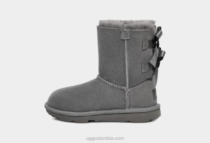 bota bailey bow ii gris niños UGG 4VBT2327
