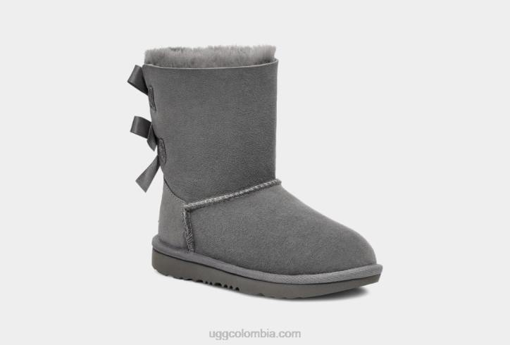 bota bailey bow ii gris niños UGG 4VBT2327