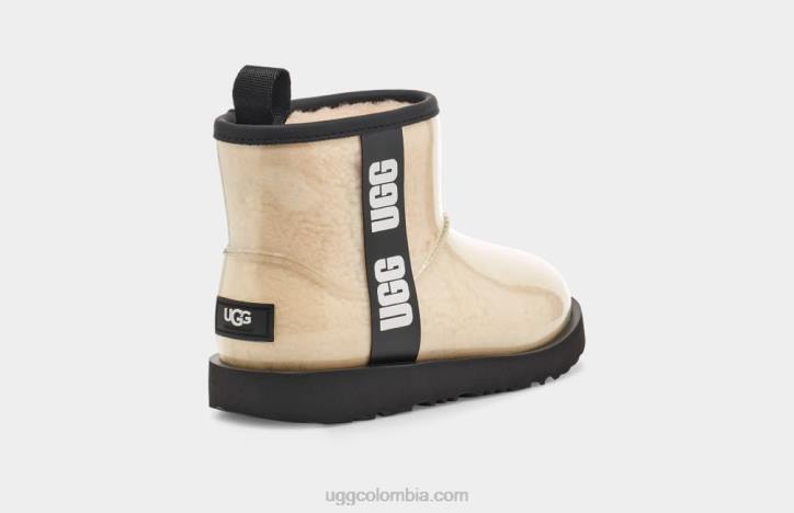 clásico transparente mini ii natural/negro niños UGG 4VBT1749