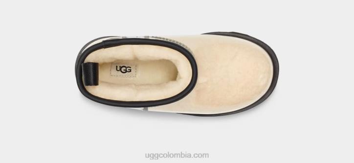 clásico transparente mini ii natural/negro niños UGG 4VBT1749