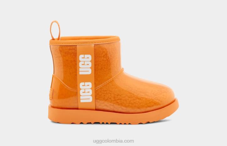 clásico transparente mini ii papaya naranja niños UGG 4VBT1750