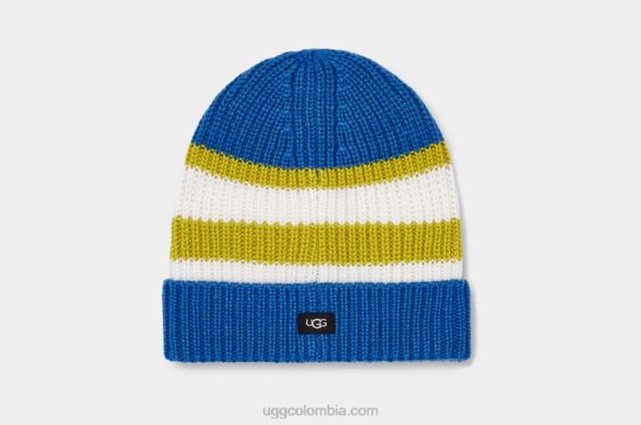 conjunto de gorro y guantes color block buceo multi niños UGG 4VBT1763