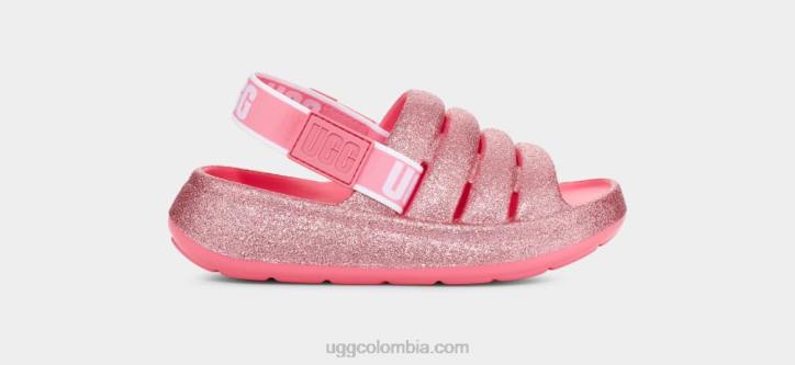 deporte sí brillo rosa niños UGG 4VBT1661