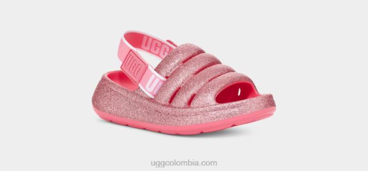 deporte sí brillo rosa niños UGG 4VBT1661