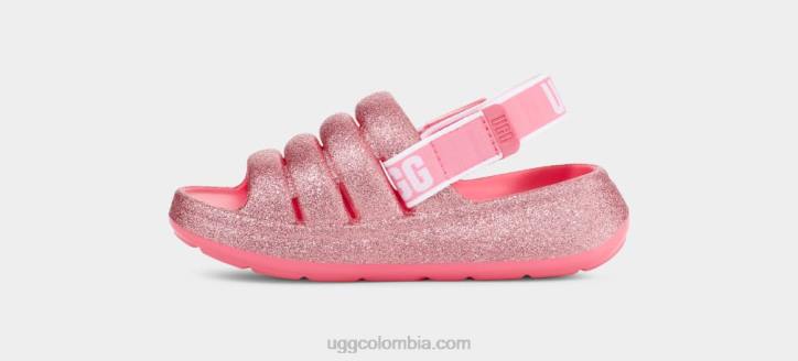 deporte sí brillo rosa niños UGG 4VBT1661