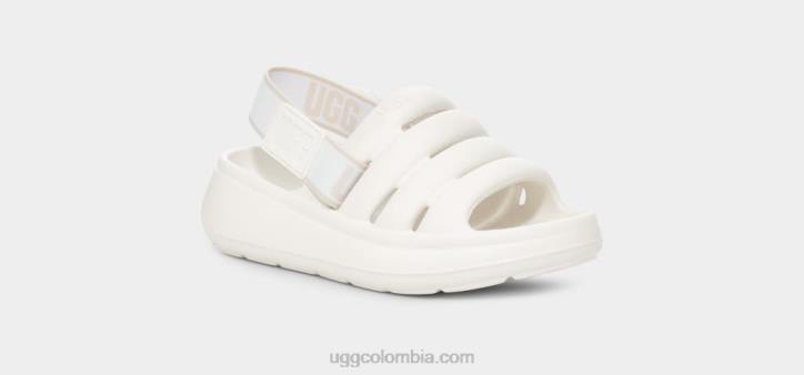 deporte si blanco brillante niños UGG 4VBT1668