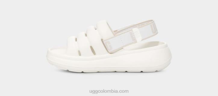 deporte si blanco brillante niños UGG 4VBT1668