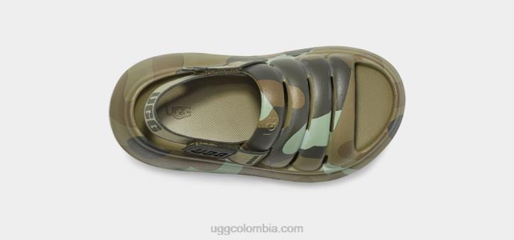 deporte si camopop Musgo Verde niños UGG 4VBT237