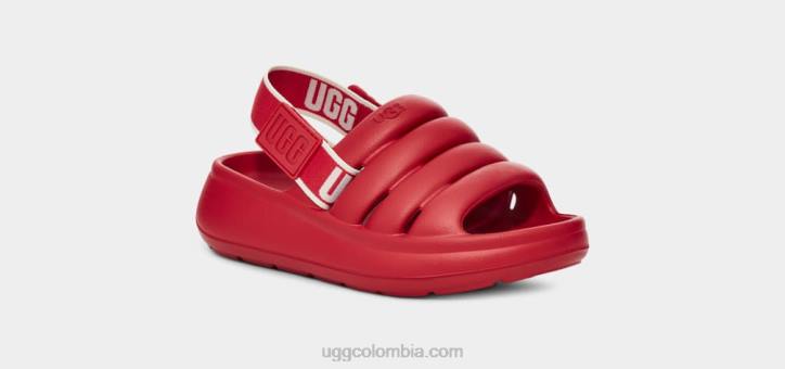 deporte si rojo samba niños UGG 4VBT1667
