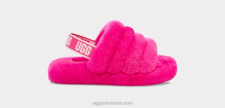 pelusa, sí, diapositiva rosa de roca niños UGG 4VBT1741