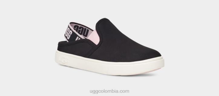 aivey negro/rosa concha niños UGG 4VBT263