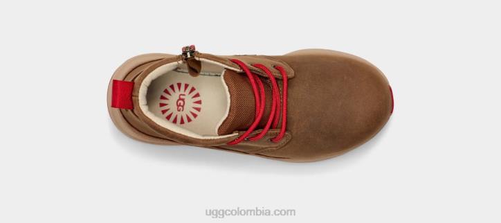 canoa iii tiempo nogal/cuero rojo samba niños UGG 4VBT1762