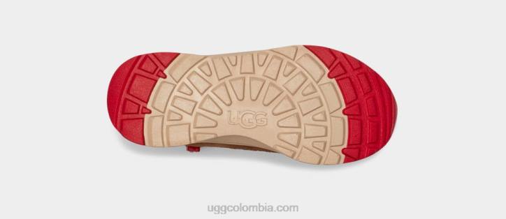 canoa iii tiempo nogal/cuero rojo samba niños UGG 4VBT1762