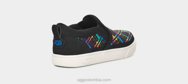slip-on caplan arcoiris negro niños UGG 4VBT255