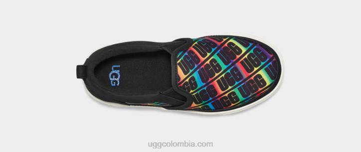 slip-on caplan arcoiris negro niños UGG 4VBT255