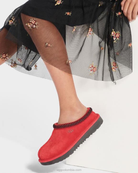 zapatilla tasman ii rojo samba niños UGG 4VBT1734