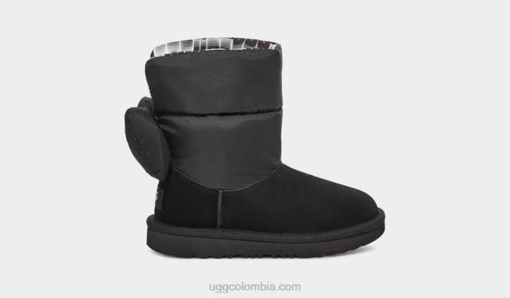 bailey arco maxi negro niños pequeños UGG 4VBT1972